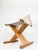 Mid-Century Modern Italian Folding Chair in Beechwood and Raw Cotton Canvas, 1970s For Sale - Image 12 of 18
