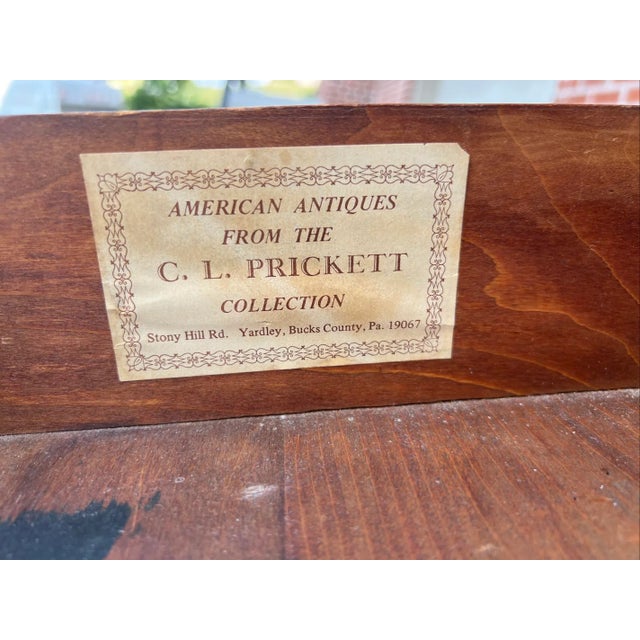 Brown A Antique Eastern Connecticut Cherrywood Chippendale Chest of Drawers, 1770’s For Sale - Image 8 of 13