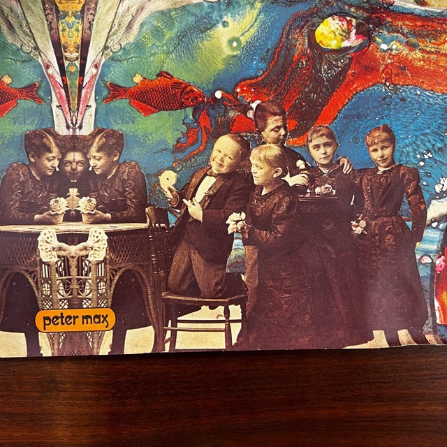 Printmaking Materials Peter Max Lithograph “Midget’s Dream” 1967 For Sale - Image 7 of 12