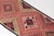 Pink Vintage Pink & Plum Kilim Runner For Sale - Image 8 of 10