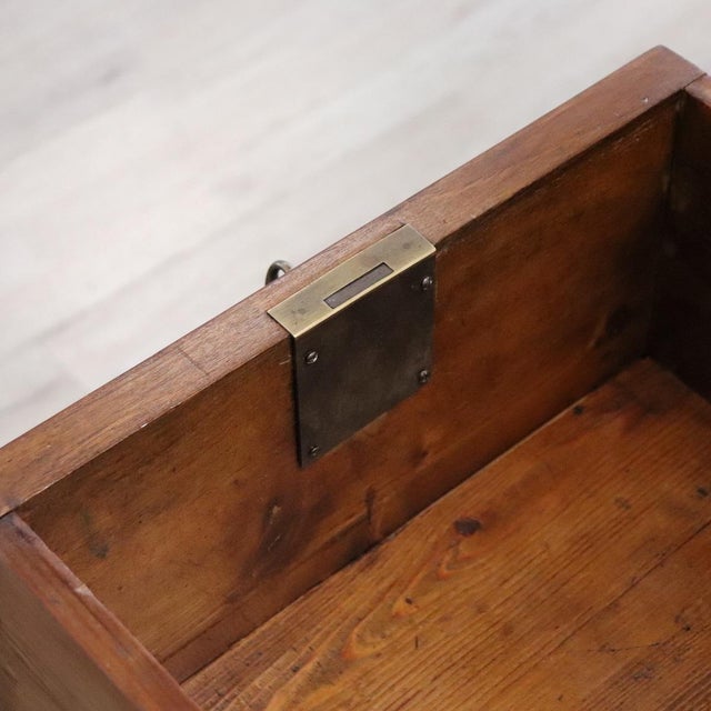 19th Century Antique Walnut Writing Desk, 1800s For Sale - Image 5 of 17