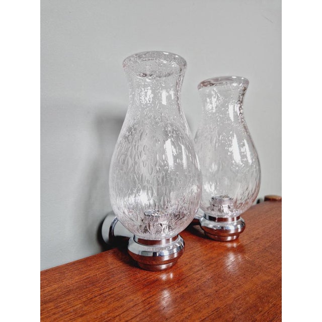 Metal Wall Lights, 1970s, Set of 2 For Sale - Image 7 of 18