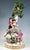 Ceramic Large Round Porcelain Group with Three Couples at Tree attributed to M.V. Acier for Meissen, 1940 For Sale - Image 7 of 13