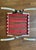 Authentic Design Within Reach Barcelona Stool – Red Tufted Leather & Chrome X‑Base For Sale - Image 12 of 16