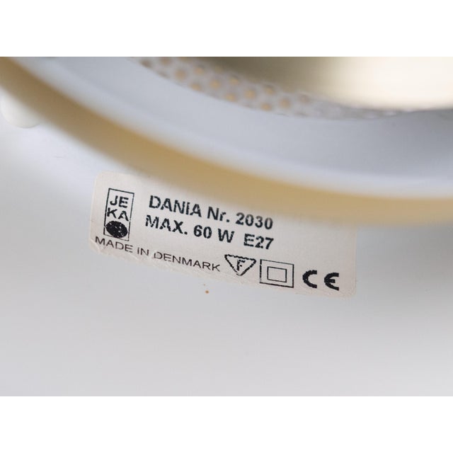 Vintage Danish Dania Lamp by Kurt Wiborg for Jeka, 1980s, Set of 2 For Sale - Image 10 of 13