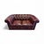 Vintage Chesterfield Two-Seater Sofa in Leather For Sale - Image 6 of 6