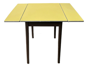 Mid-Century Formica Drop-Leaf Dining Table