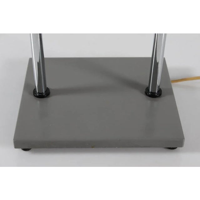 Vintage Danish Steel Thrombone Desk Lamp by Jo Hammerborg for Fog & Mørup, 1960s For Sale - Image 9 of 11