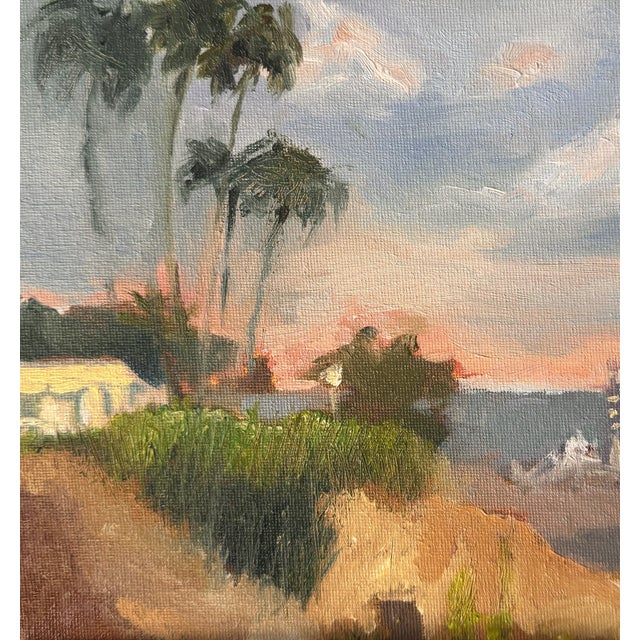 Contemporary Original Oil Painting Landscape. Signed by Danka Krol For Sale - Image 3 of 8
