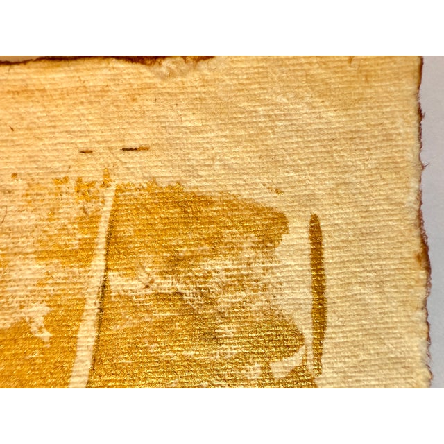 Abstract “Agave” Original Monotype by Cindy Carrillo Modern For Sale - Image 3 of 6