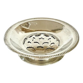 Vintage English Silver Plate Butter Curler Coquillor For Sale