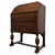 Antique Early 20th Century English Oak Bureau For Sale - Image 4 of 14