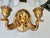 Pair French Empire Style Brass Swan Wall Sconces For Sale - Image 9 of 15