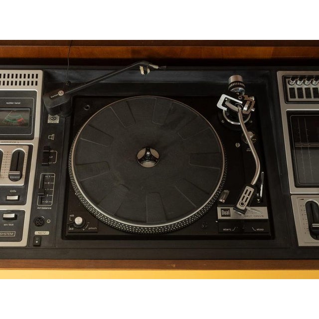 Space Age Rosita Music Cabinet, Dual Turntable For Sale - Image 7 of 14