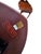 1990s Bombay Company Mahogany Flip Top Side Table Pedestal Stand Queen Ann Heart Shape For Sale - Image 4 of 14