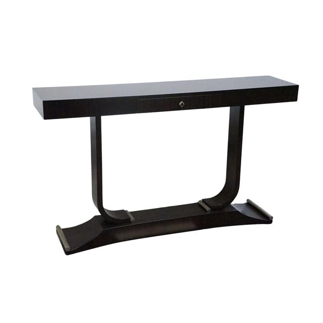 MAITLAND SMITH FURNITURE Living Room Decoratif Contemporary Modern 57" Console / Entryway Table 34.25" High 57" Wide...