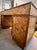 Mid 20th Century British Colonial Style Faux Bamboo and Reed Desk For Sale - Image 4 of 11