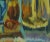 Riccardo Basso, Abstract Composition, Oil Painting, Mid-20th Century For Sale - Image 3 of 4