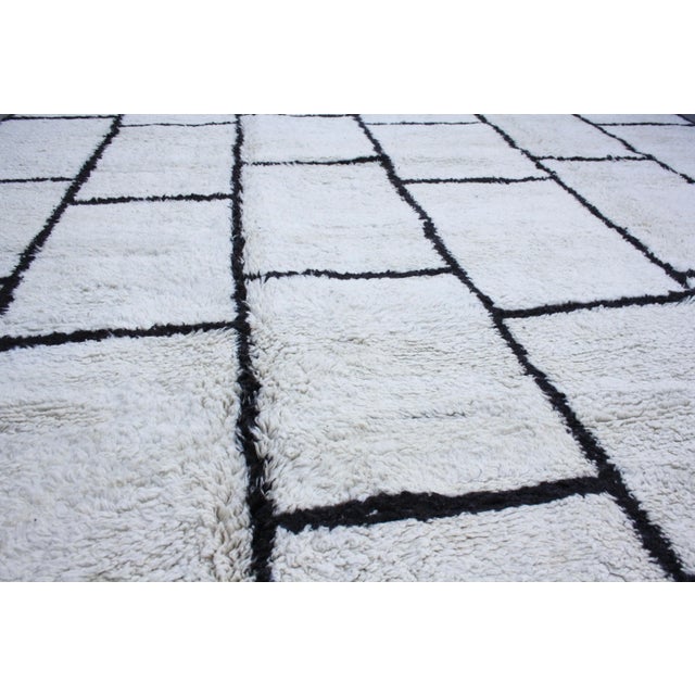 Early 21st Century Early 21st Century Vintage Moroccan Rug - 10' X 14' For Sale - Image 5 of 6