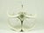 Reggiani Large Space Age Chrome Plated and White Painted Four-Light Table Lamp by Mario Bellini for Reggiani, 1960s For Sale - Image 4 of 11