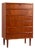 Vintage Danish Teak Tallboy Chest of Drawers, 1960s For Sale