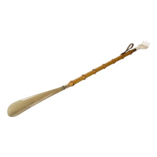 Wood and Resin Shoehorn, France, 1960 For Sale