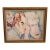 Mid 20th Century “Three Wise Men” Expressionist Figural Painting by Ede Else, Lyme Art Association, 16 X 20 For Sale