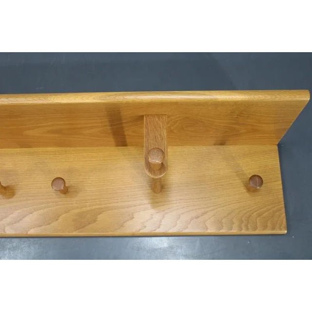 Ash Wood Wall Hanger by Aksel Kjersgaard, Denmark, 1970s For Sale - Image 6 of 12