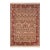 Shabby Chic Floral 1990's Pak-Persian Green/Red Wool Rug - 6'0'' X 9'0'' For Sale