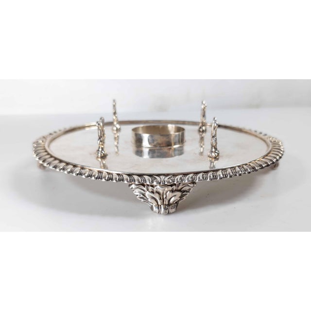 18th Century English Old Sheffield Silverplate Inkstand Standish by Matthe Boulton For Sale - Image 4 of 13