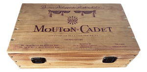 Vintage Rothschild Mouton-Cadet Wine Presentation Box