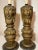 Pair Antique Large Hand Carved Victorian Wood Architectural Salvage Table Lamps For Sale In New York - Image 6 of 14