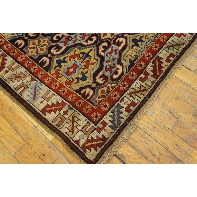 Art Deco 19th Century Caucasian Alpan Kuba Rug ( 3'2" x 5'4" - 96 x 162 ) For Sale - Image 3 of 7