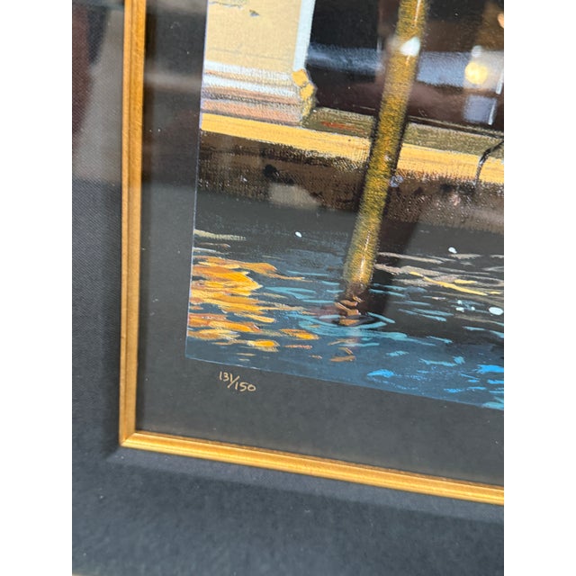 Thomas Pradzynski’s Canali Di Venezia Series Art Serigraphs, Set of Two For Sale - Image 4 of 12