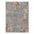 Exquisite Rugs Laureno Hand-Knotted Bamboo Silk & Cotton Blue/Multi Rug-6'X9' For Sale
