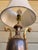 Fine Antique Italian Neoclassical Giltwood & Silver Leaf Carved Urn Table Lamp For Sale In Palm Springs - Image 6 of 12