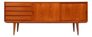 Vintage Danish Mid-Century Omann Jun Møbelfabrik Model 18 Credenza 1960s