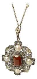 Example of Edwardian Pendant Necklaces