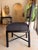 Contemporary Noir Trading Black Rattan Dining Chair For Sale - Image 3 of 6