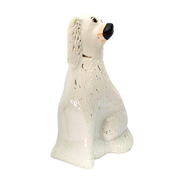 Late 19th-Century English Staffordshire Spaniel Mantel Dogs, Pair For Sale - Image 9 of 16
