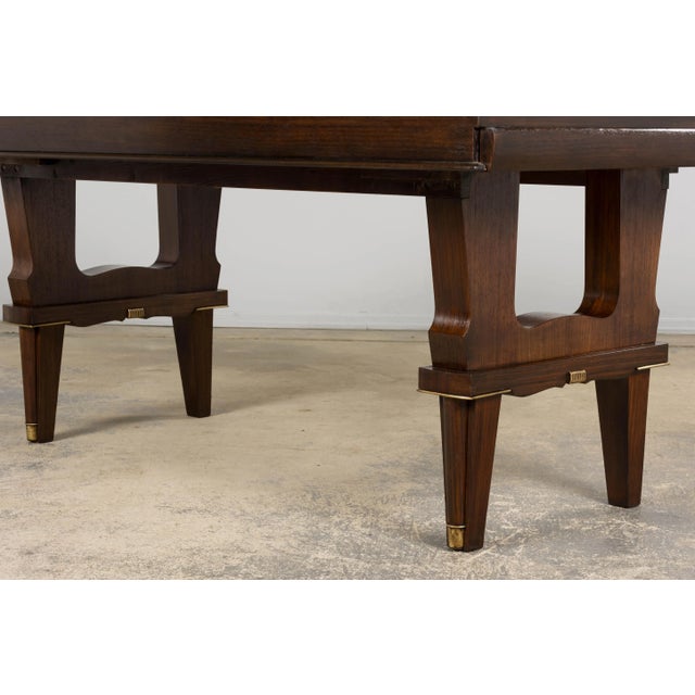 1930s French Parisian Art Deco Rosewood Dining Table For Sale - Image 18 of 18