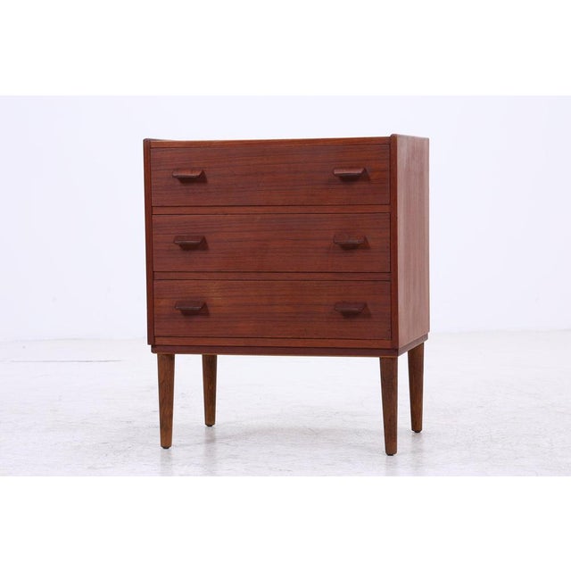 Vintage Danish Teak Chest of Drawers by Carl Aage Skov for Munch Møbler, 1960s For Sale - Image 4 of 12
