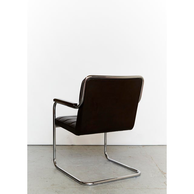 Bauhaus S46 F Cantilever Chairs by Rudolf Glatzel for Thonet, 1970s For Sale - Image 3 of 14