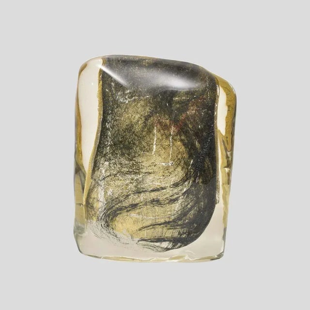 Beatus Vir Glass Sculpture by Luigi Benzoni For Sale - Image 3 of 5