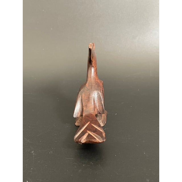 Mid 20th Century Mid Century Modern Ironwood Carved Roadrunner For Sale - Image 5 of 8