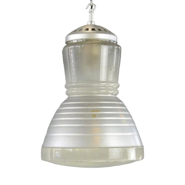 Pendant Light by Adolf Meyer for Zeiss Ikon, 1930s For Sale