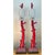 Late 20th Century Vintage Red Coral Branch Table Lamps - Pair For Sale - Image 5 of 12