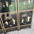 Chinese Hand Painted and Mother of Pearl Room Divider/Screen - 4 Panels For Sale In West Palm - Image 6 of 12