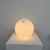 Glass Vintage Spherical Table Lamp, 1980s For Sale - Image 7 of 10