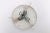 Metal Vintage Ice Glass and Metal Ceiling Lamp from Doria Leuchten, Germany, 1960s For Sale - Image 7 of 12